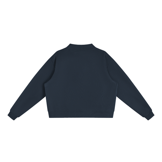 George Washington Embroidered Mock-Neck