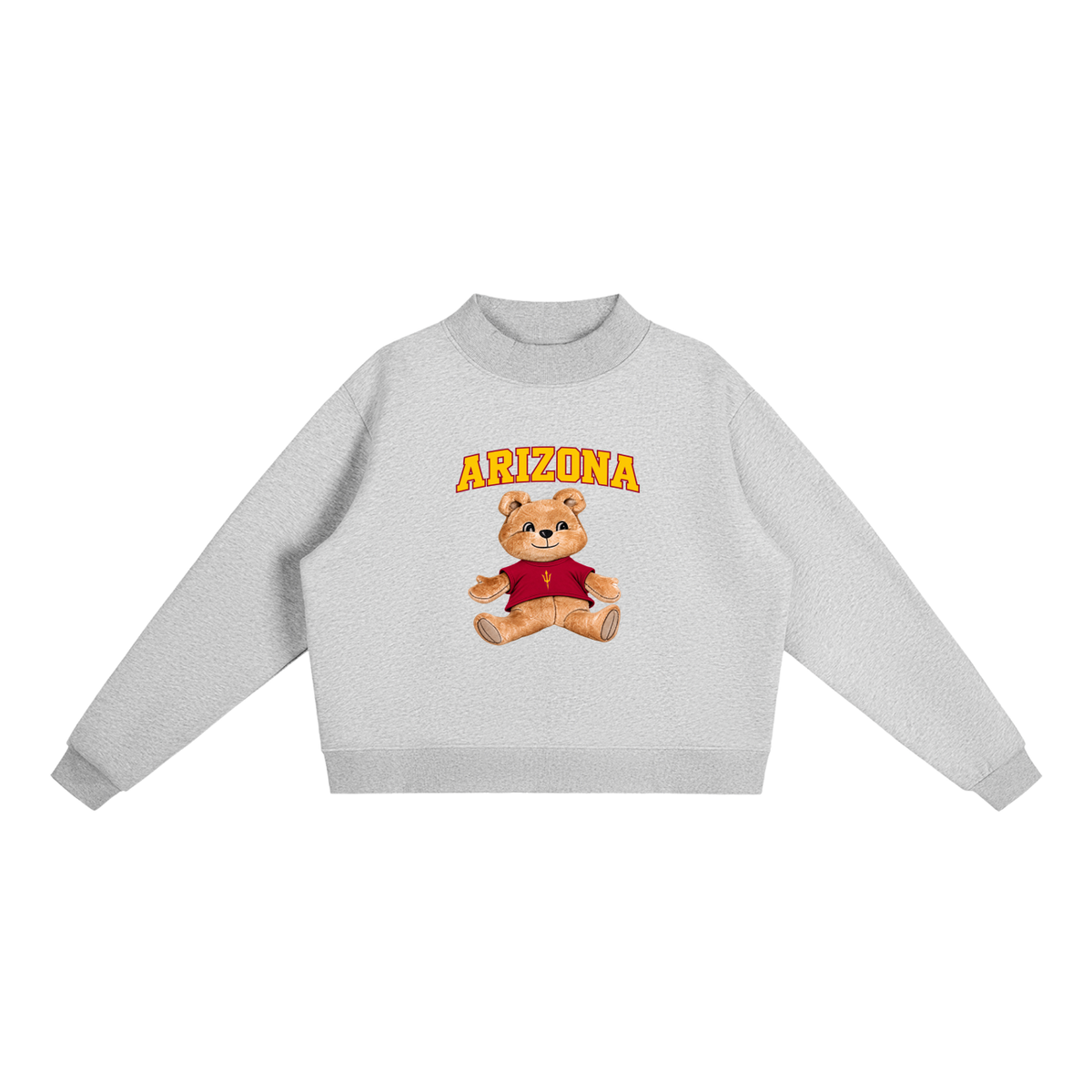 Arizona State Mock-Neck Crew Sweatshirt