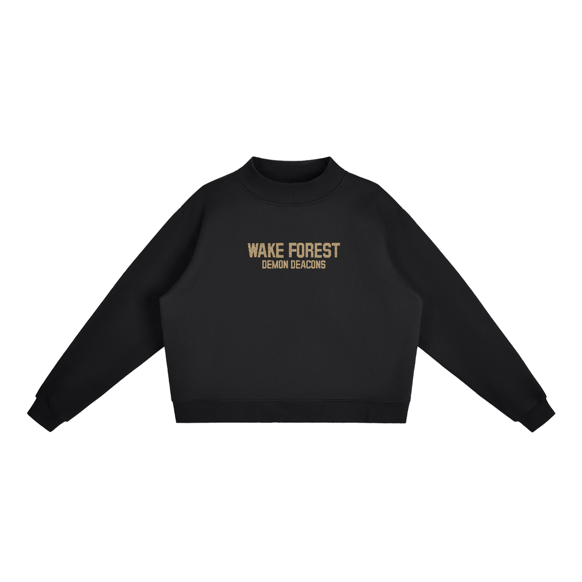Wake Forest Embroidered Mock-Neck
