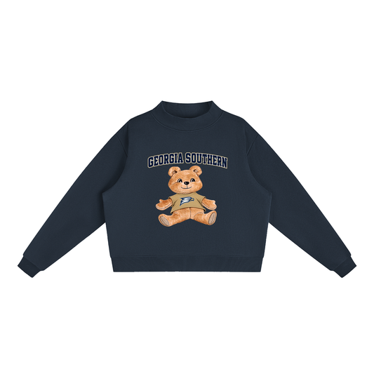Georgia Southern Mock-Neck Crew Sweatshirt