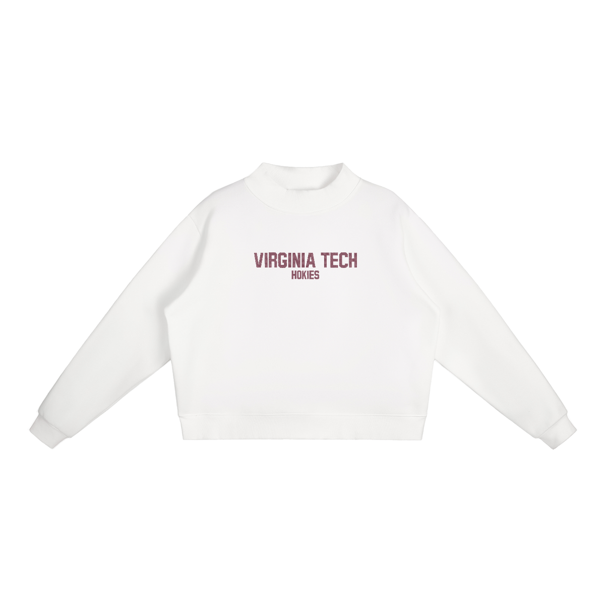 Virginia Tech Embroidered Mock-Neck