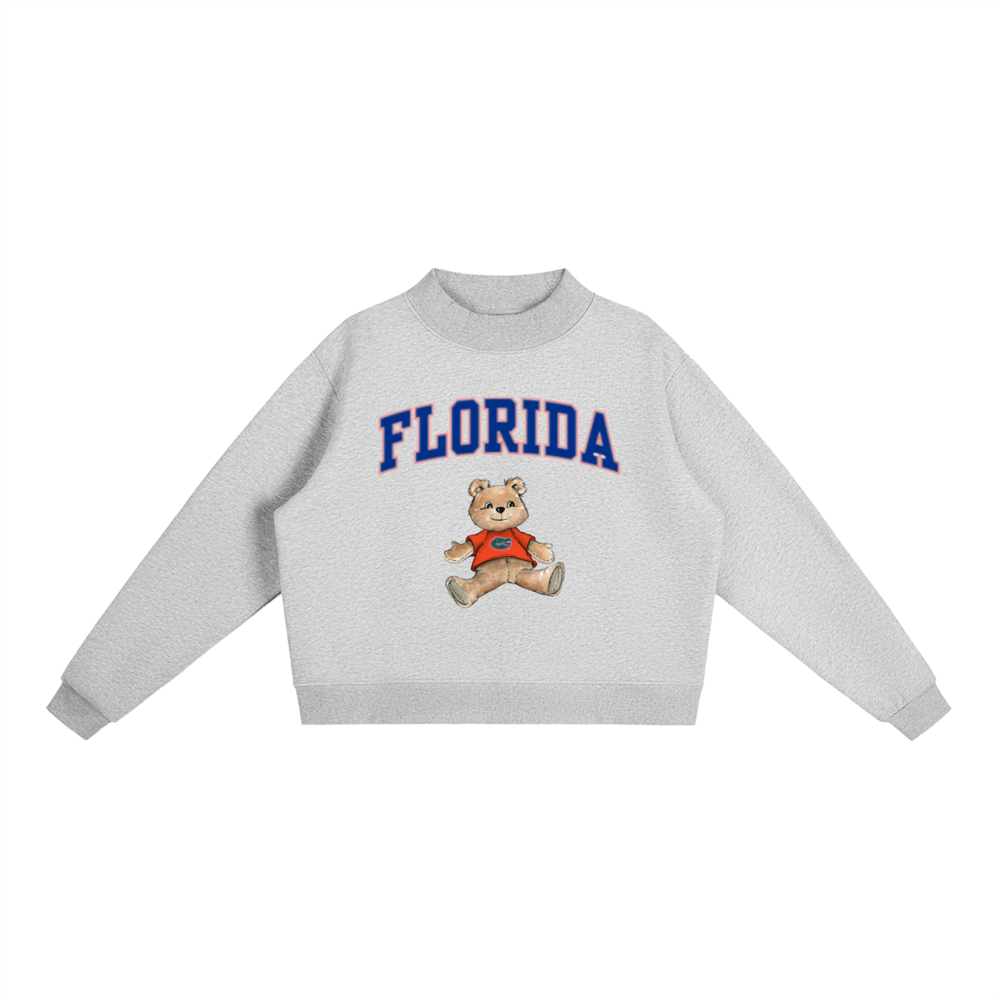 Florida Mock-Neck Crew Sweatshirt
