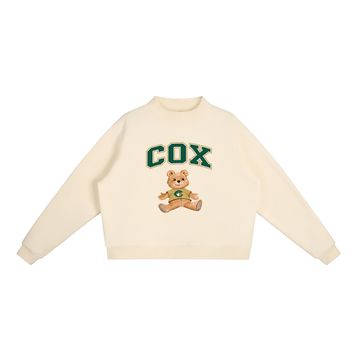 COX Mock-Neck Crew Sweatshirt