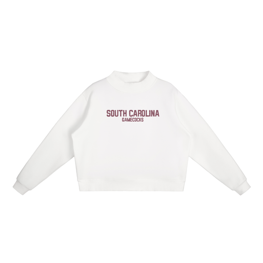 South Carolina Embroidered Mock-Neck