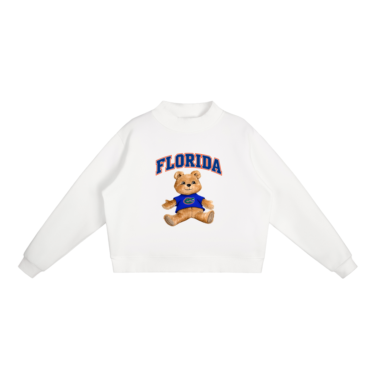 Florida Mock-Neck Crew Sweatshirt