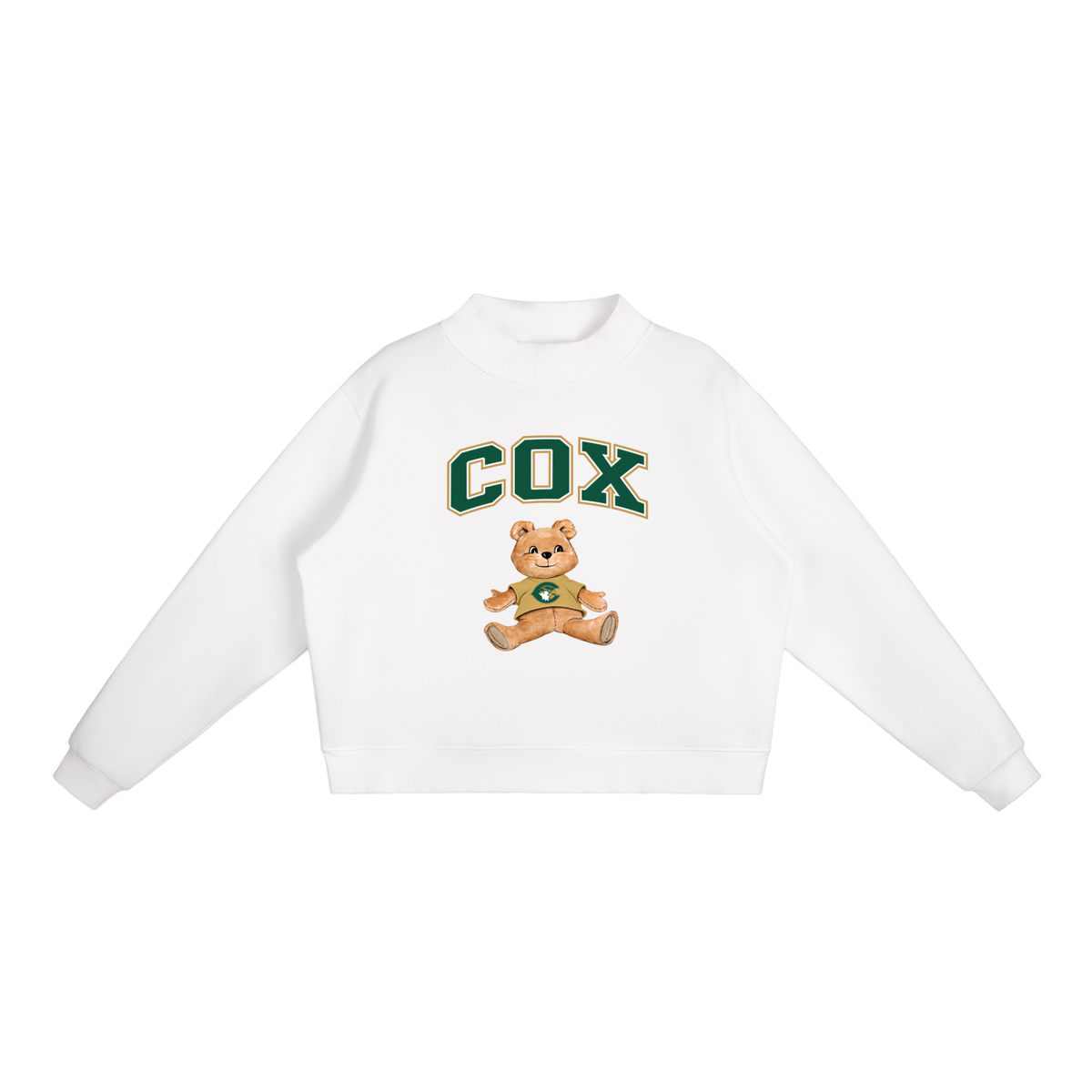 COX Mock-Neck Crew Sweatshirt
