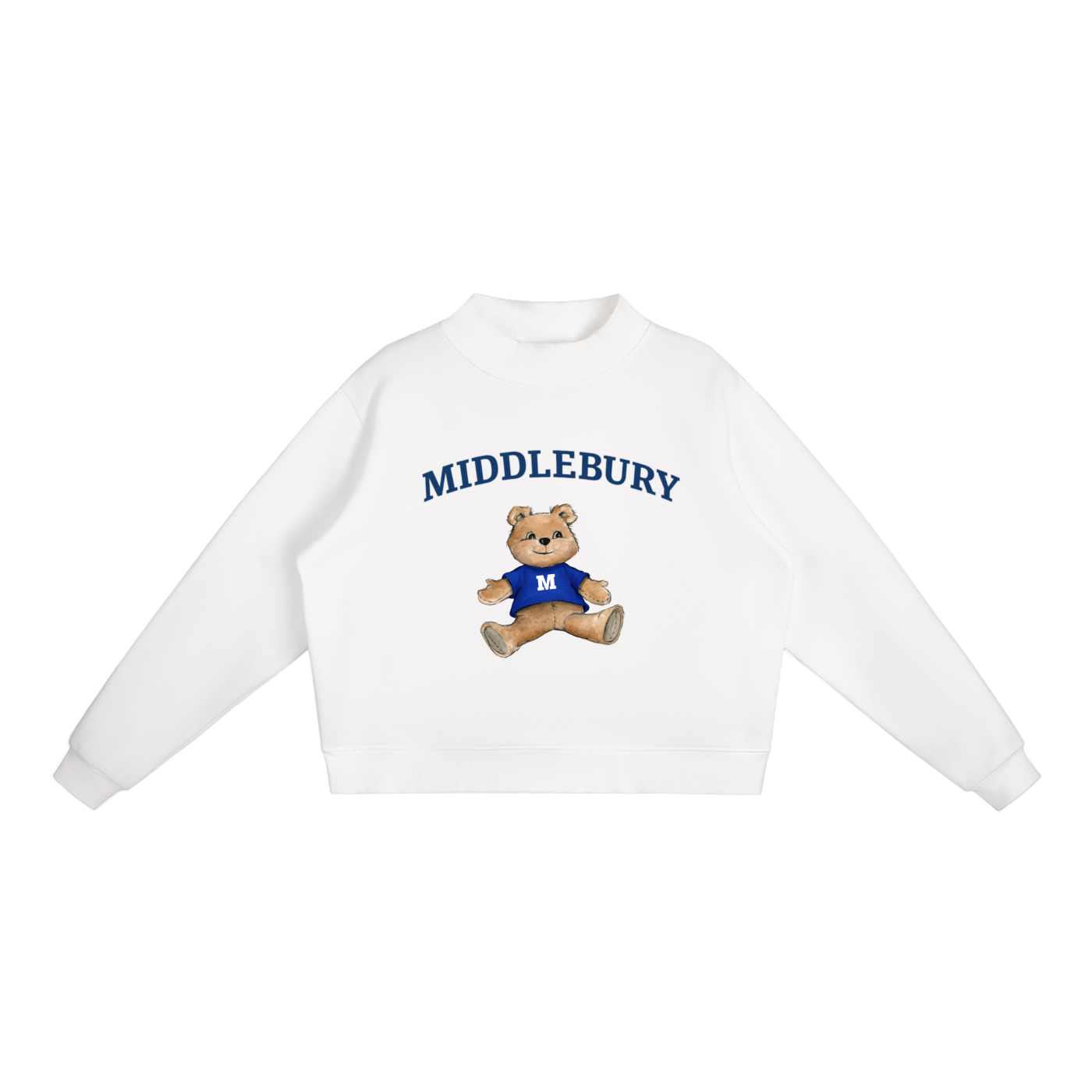 Middlebury Mock-Neck Crew Sweatshirt