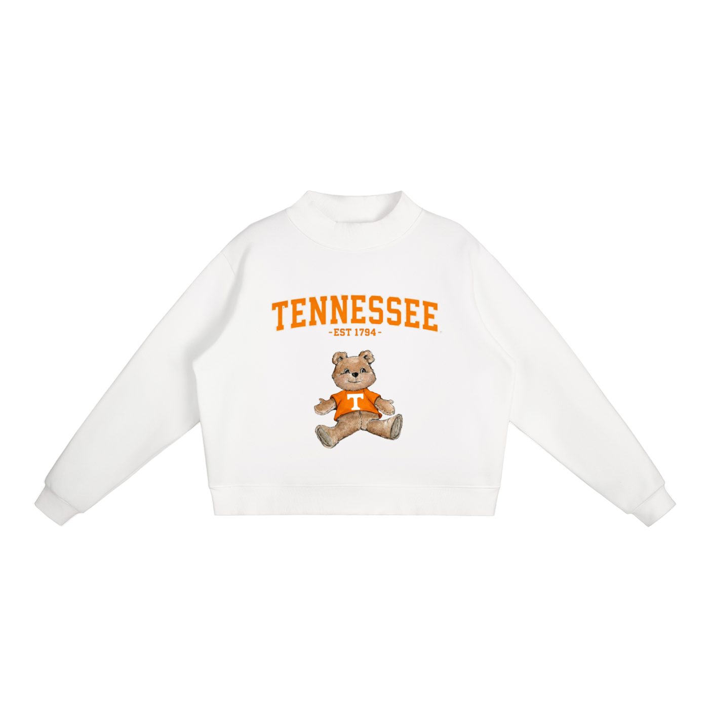 Tennessee Mock-Neck Crew Sweatshirt
