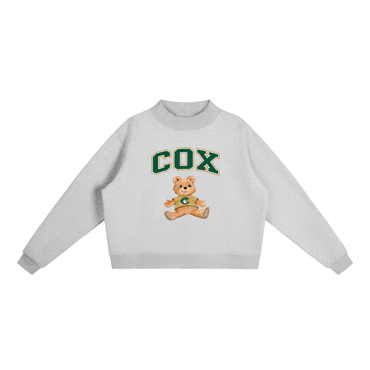 COX Mock-Neck Crew Sweatshirt