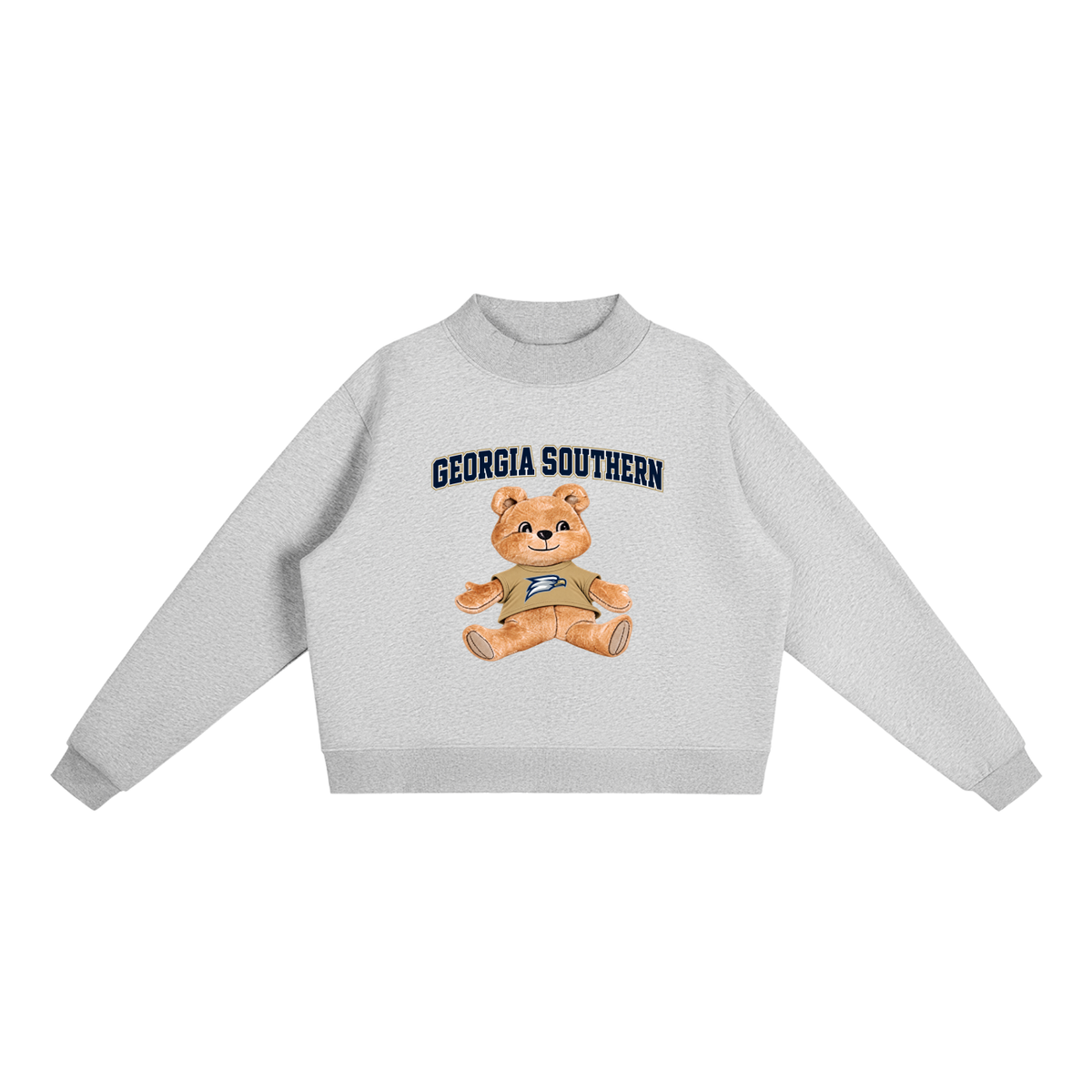 Georgia Southern Mock-Neck Crew Sweatshirt