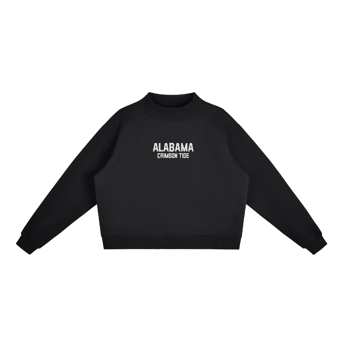 Alabama Embroidered Mock-Neck