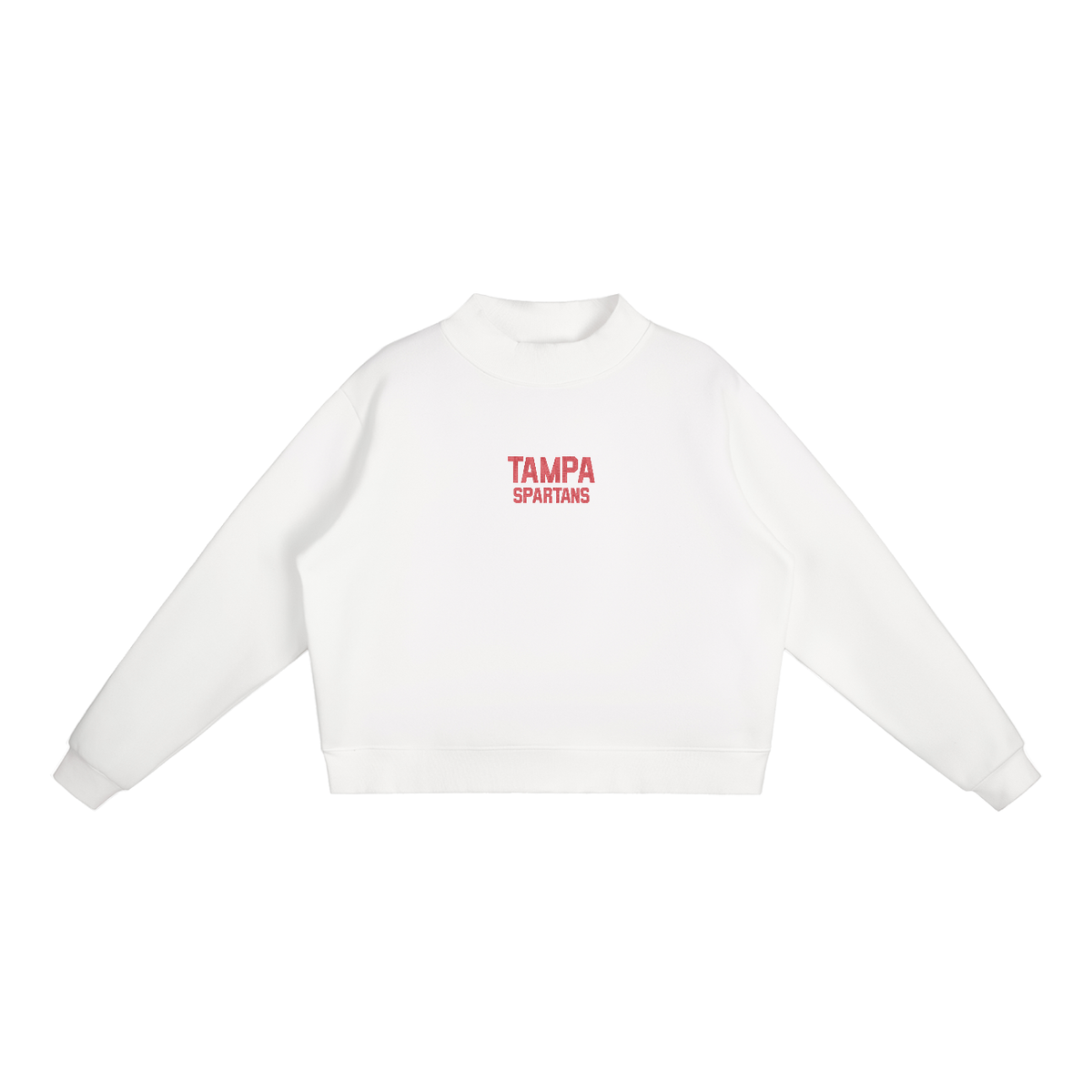 University of Tampa Embroidered Mock-Neck