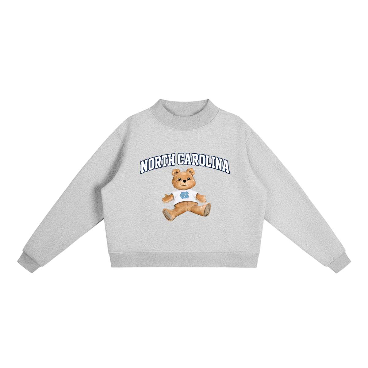 University of North Carolina Mock-Neck Crew Sweatshirt