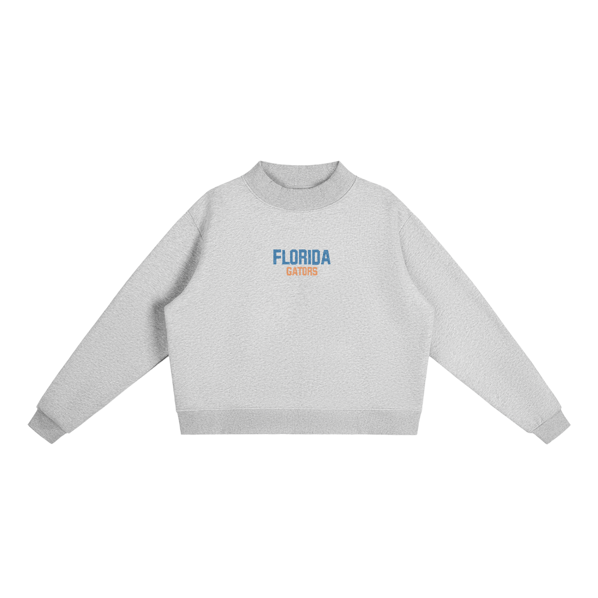 Florida Embroidered Mock-Neck