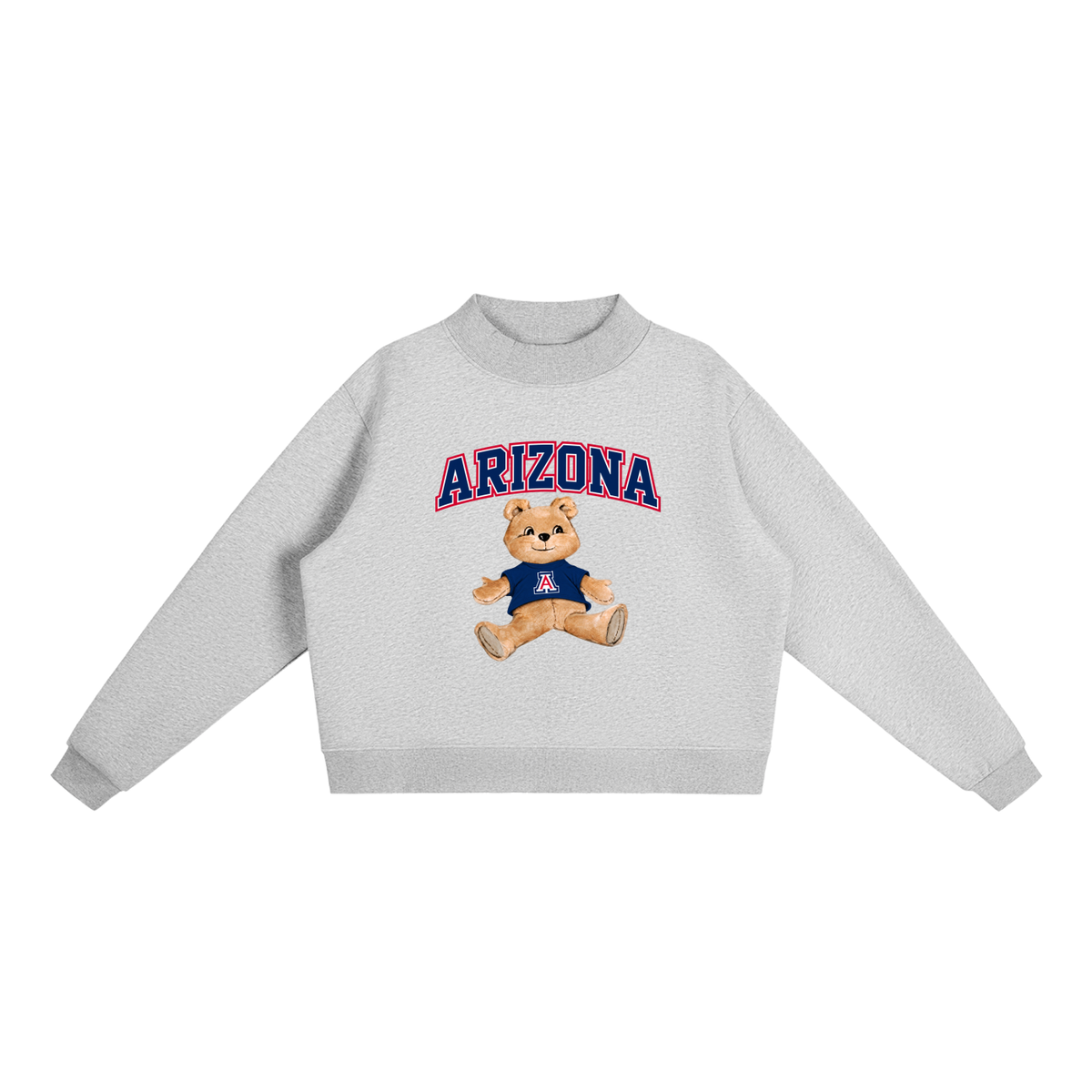 Arizona Mock-Neck Crew Sweatshirt