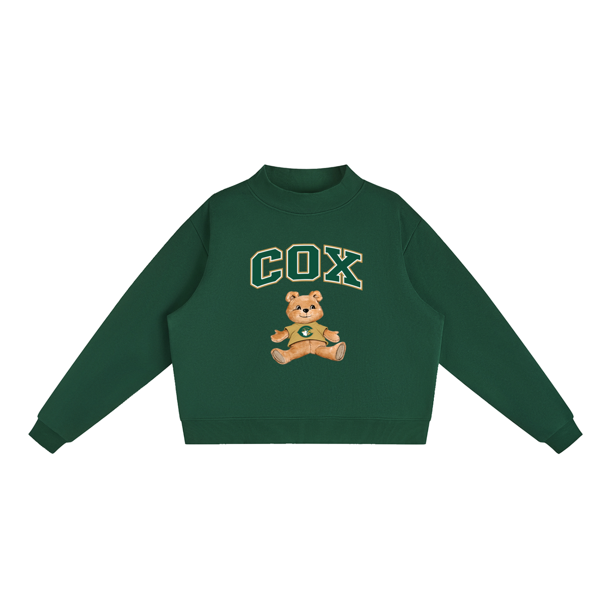 COX Mock-Neck Crew Sweatshirt