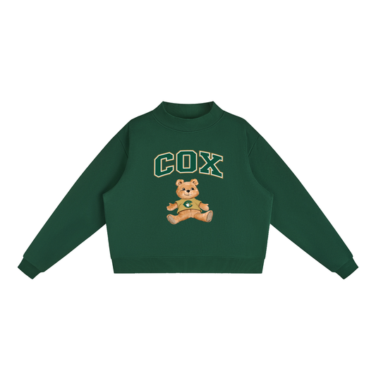 COX Mock-Neck Crew Sweatshirt
