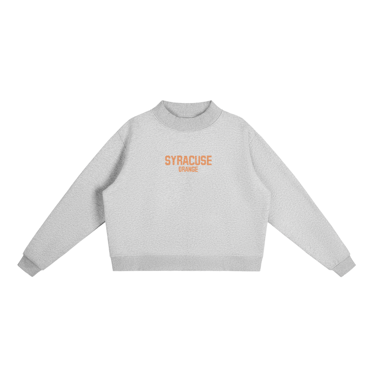 Syracuse Embroidered Mock-Neck