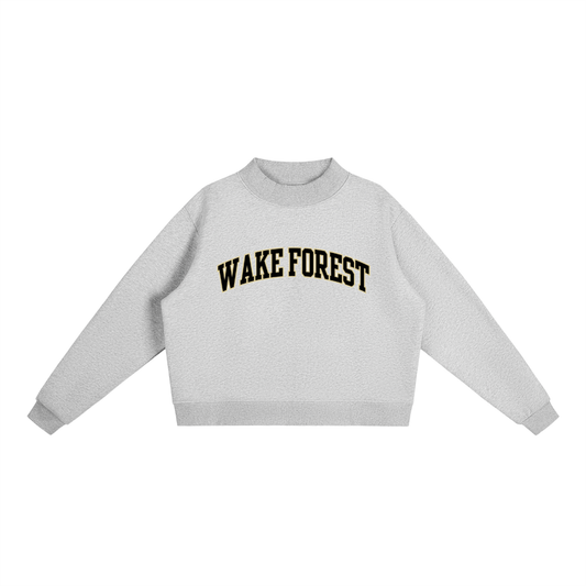 Wake Forest Mock-Neck Crew Sweatshirt
