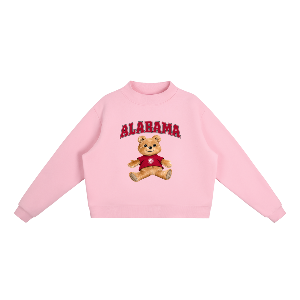 Alabama Mock-Neck Crew Sweatshirt