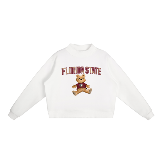 Florida State University Mock-Neck Crew Sweatshirt