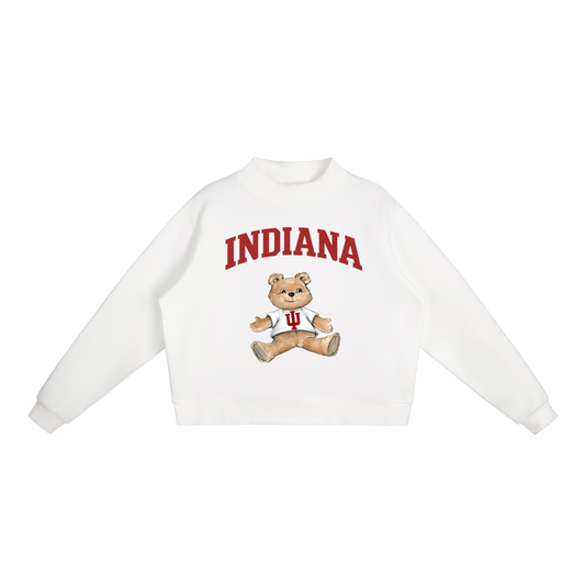Indiana Mock-Neck Crew Sweatshirt
