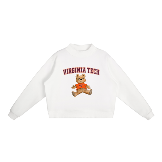 Virginia Tech Mock-Neck Crew Sweatshirt