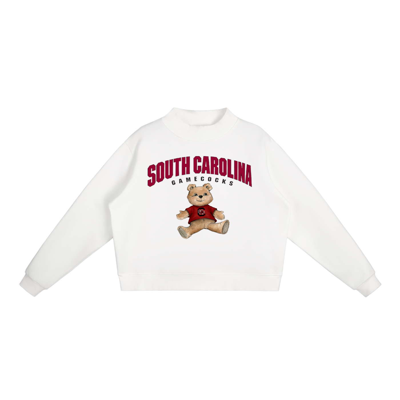 University of South Carolina Mock-Neck Crew Sweatshirt