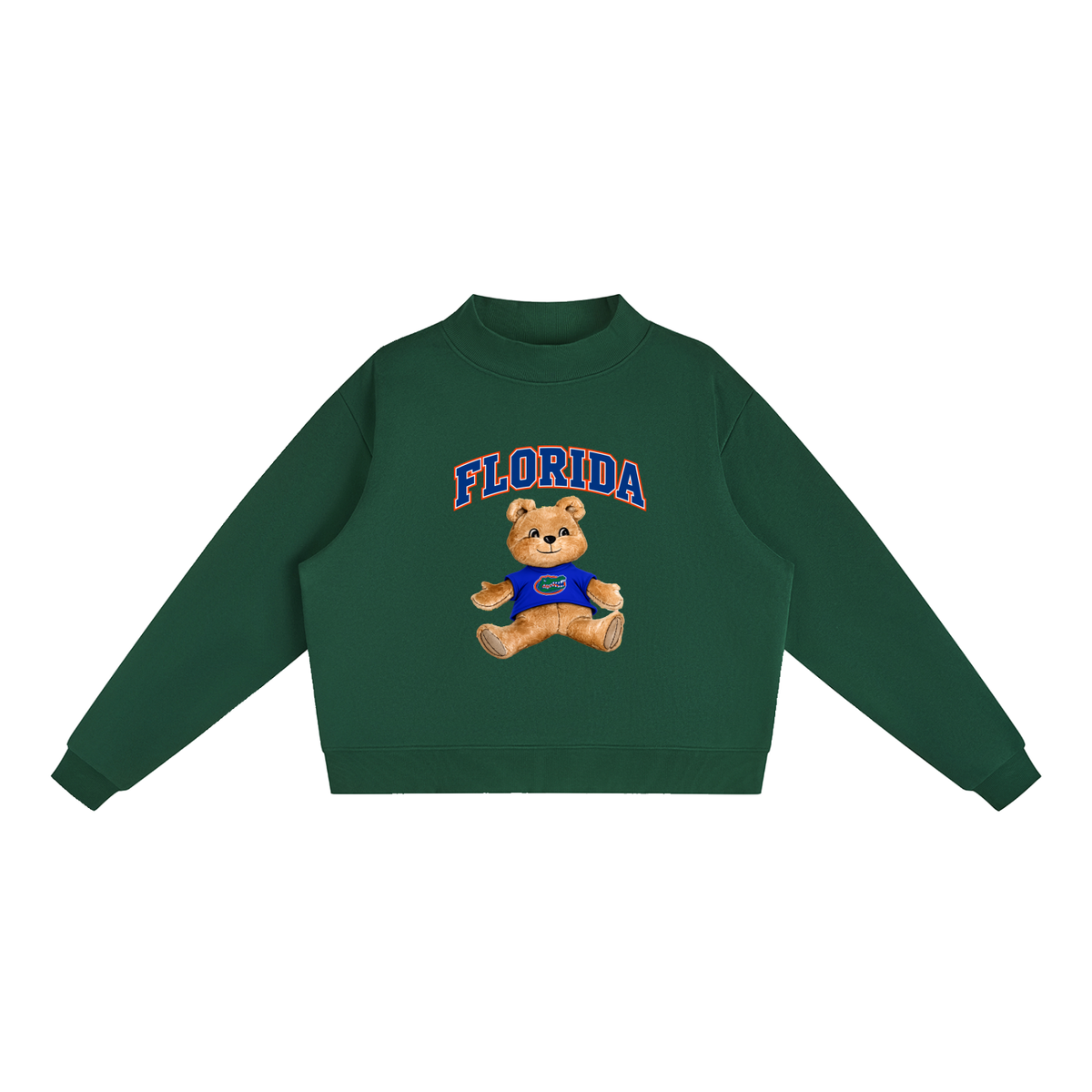 Florida Mock-Neck Crew Sweatshirt