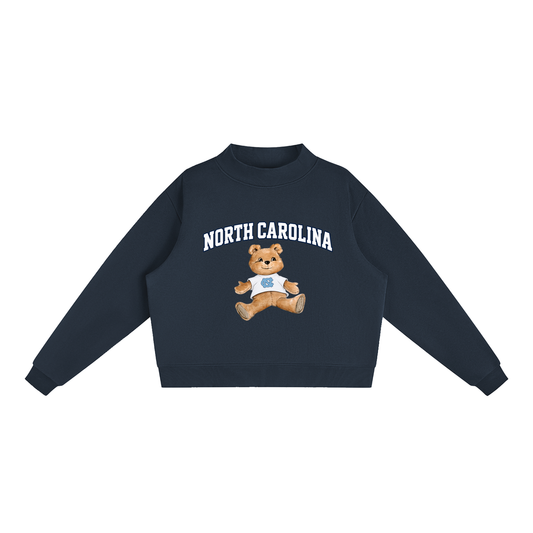 University of North Carolina Mock-Neck Crew Sweatshirt