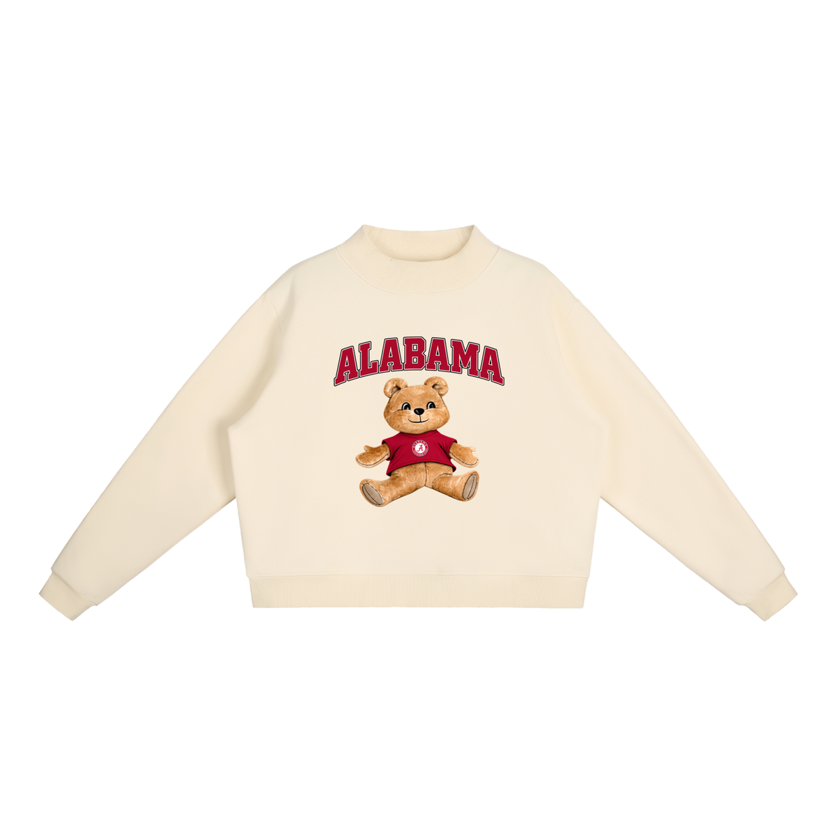 Alabama Mock-Neck Crew Sweatshirt