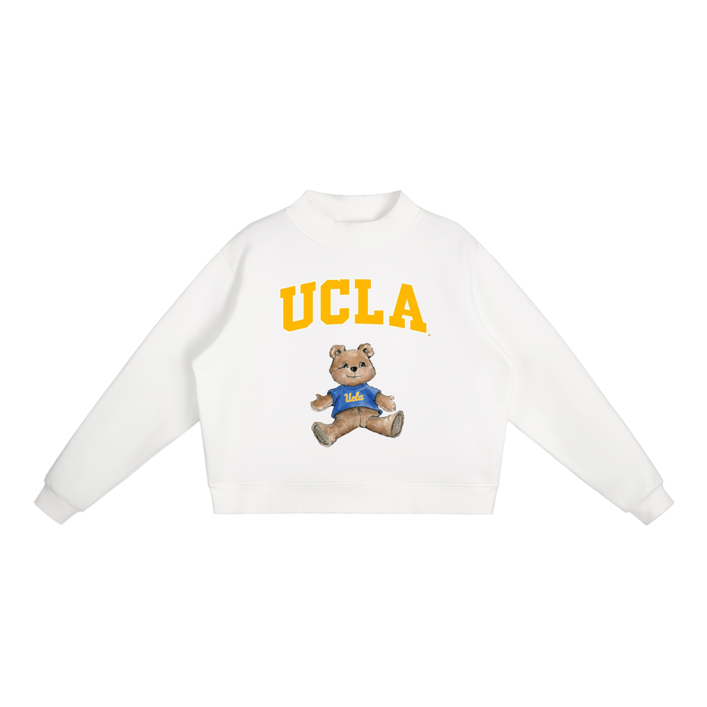 UCLA Mock-Neck Crew Sweatshirt