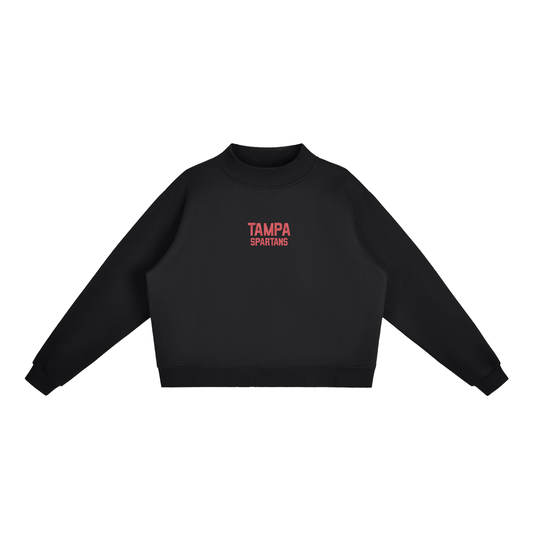 University of Tampa Embroidered Mock-Neck