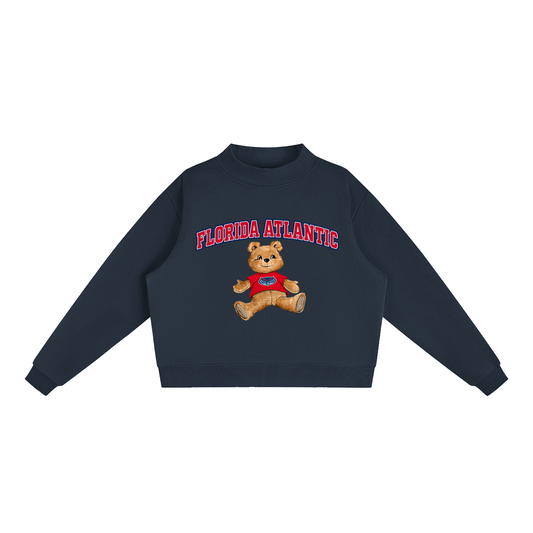 Florida Atlantic Mock-Neck Crew Sweatshirt