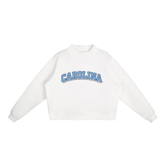 University of North Carolina Mock-Neck Crew Sweatshirt