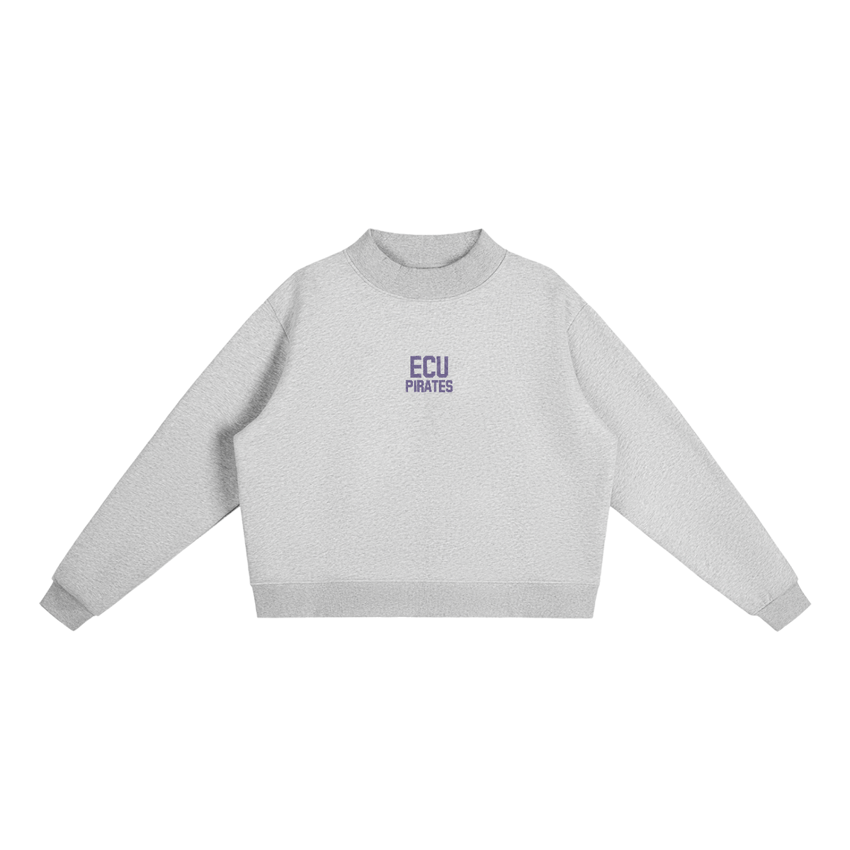 ECU Embroidered Mock-Neck