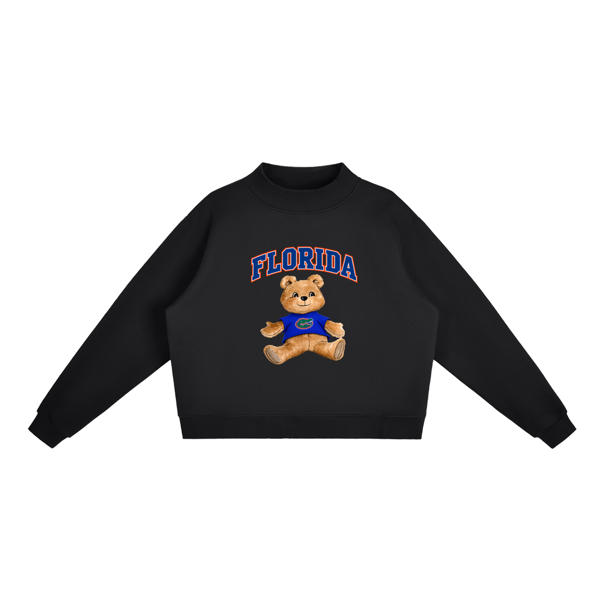 Florida Mock-Neck Crew Sweatshirt