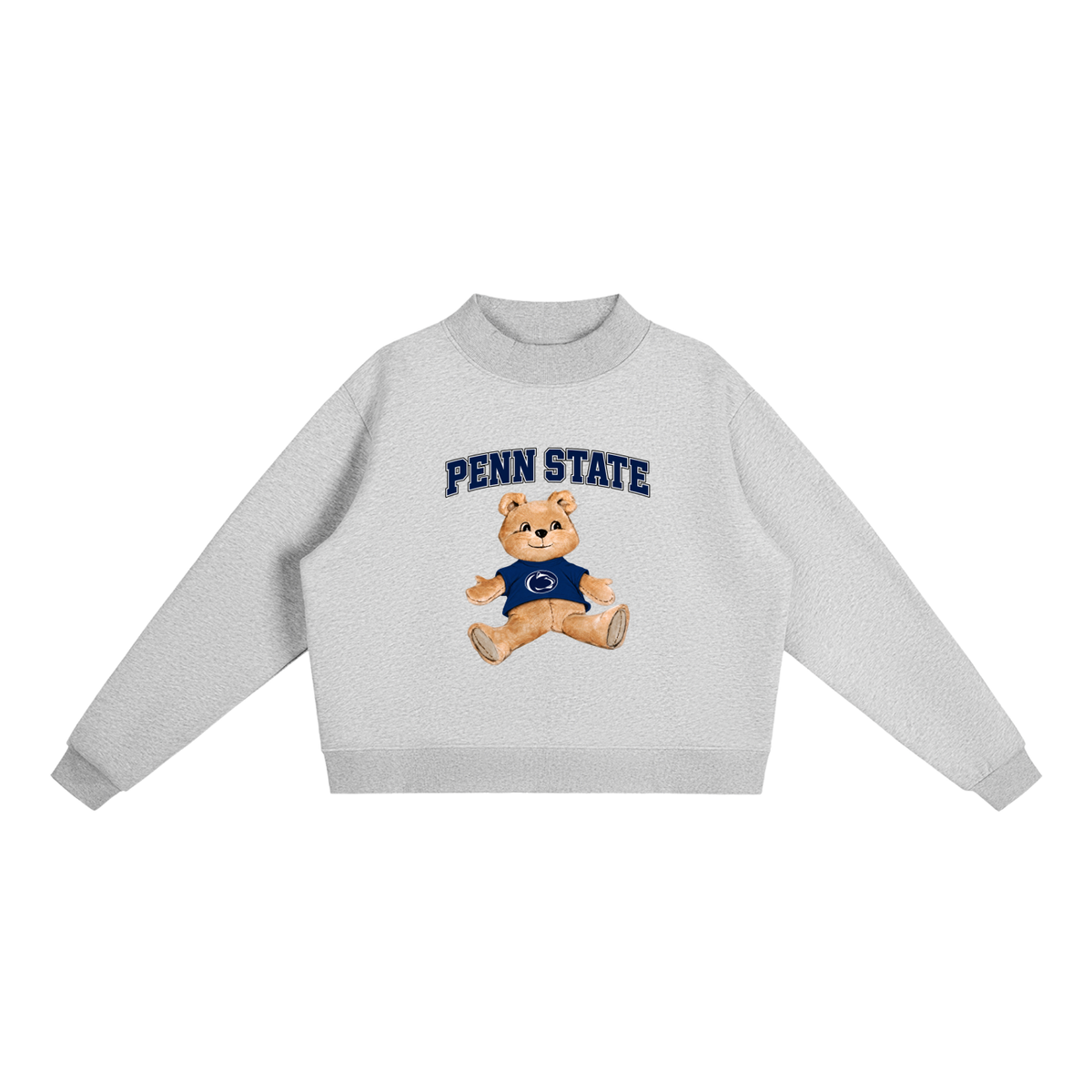 Penn State Mock-Neck Crew Sweatshirt
