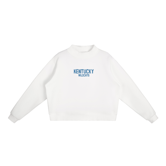 Kentucky Embroidered Mock-Neck
