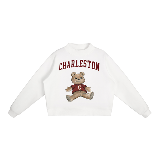 College of Charleston Mock-Neck Crew Sweatshirt