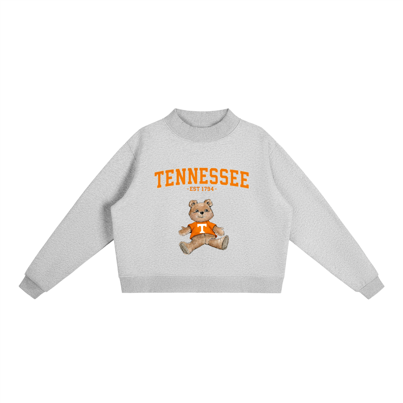 Tennessee Mock-Neck Crew Sweatshirt