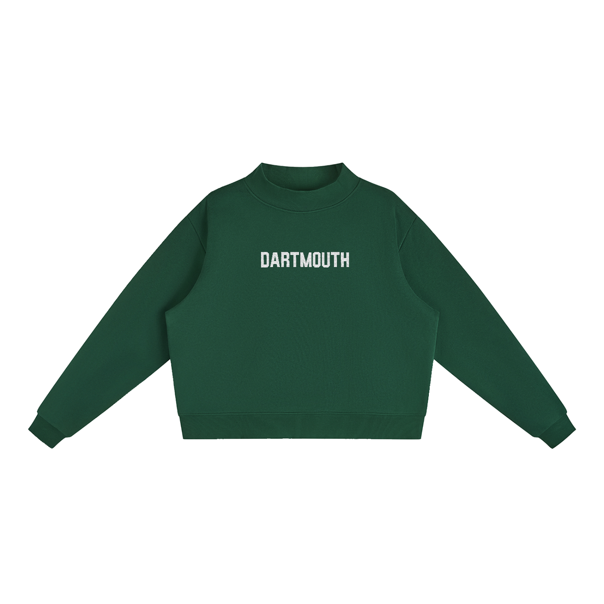 Dartmouth Embroidered Mock-Neck