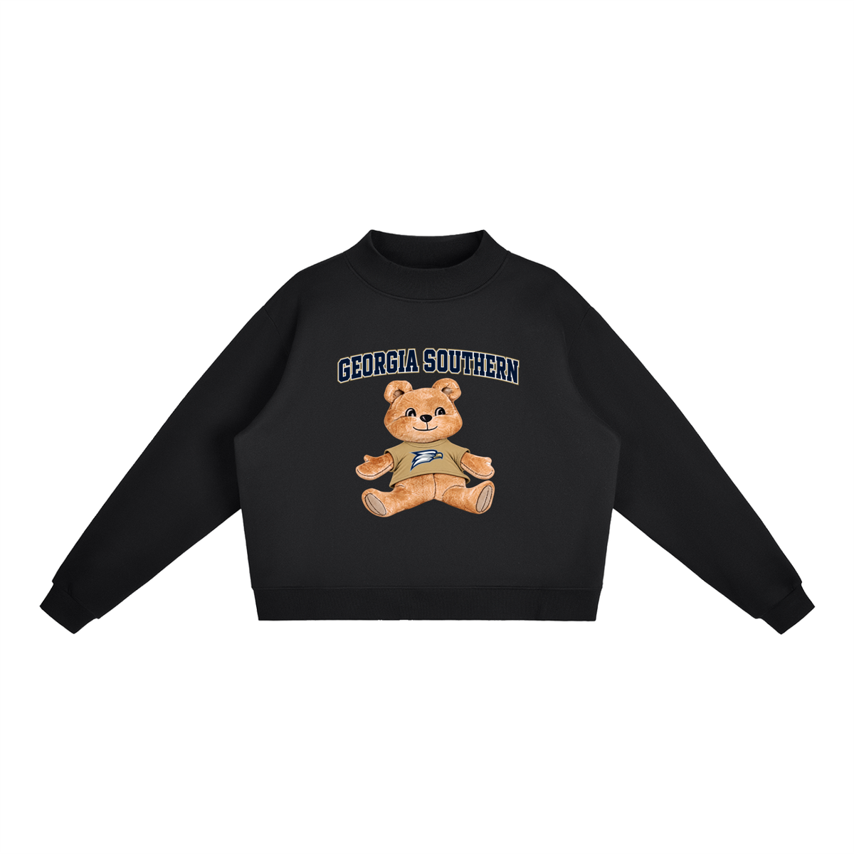 Georgia Southern Mock-Neck Crew Sweatshirt