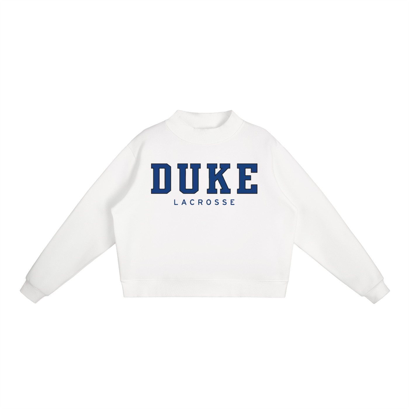 Duke Mock-Neck Crew Sweatshirt