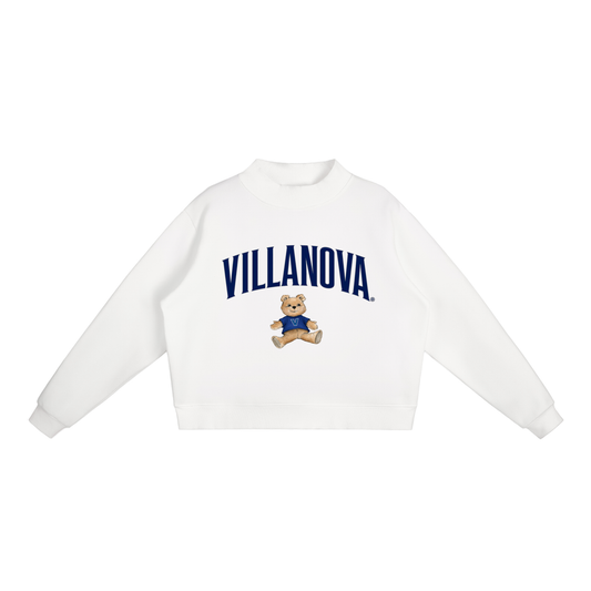 Villanova Mock-Neck Crew Sweatshirt