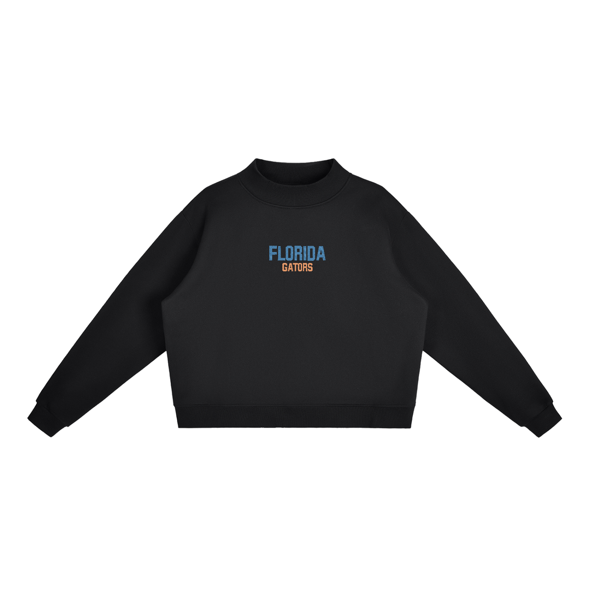 Florida Embroidered Mock-Neck