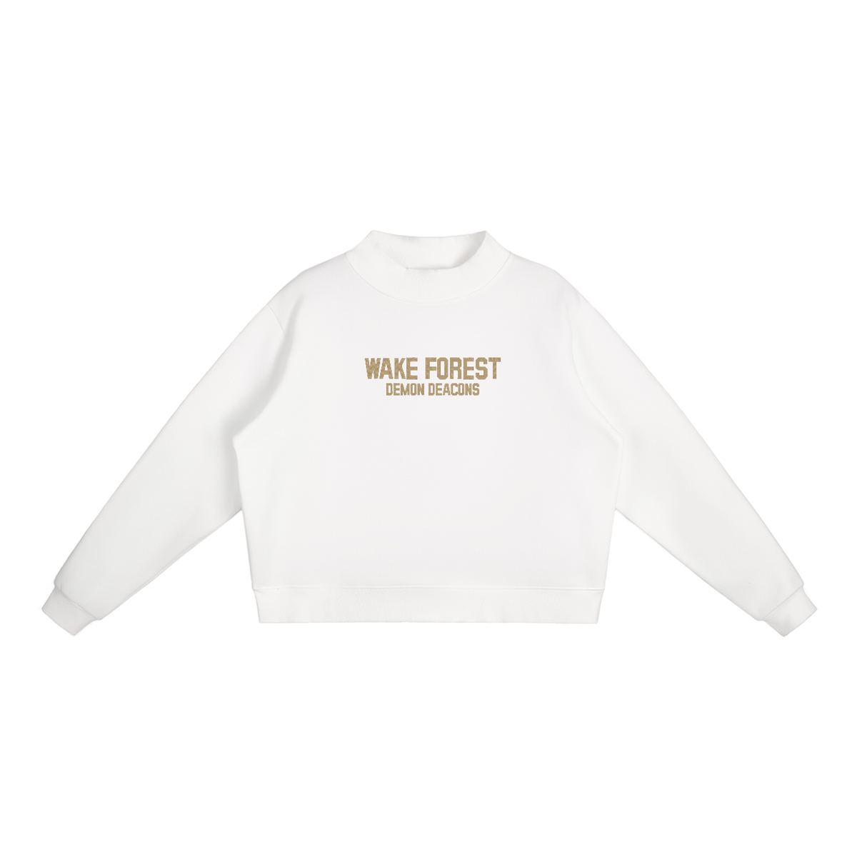 Wake Forest Embroidered Mock-Neck