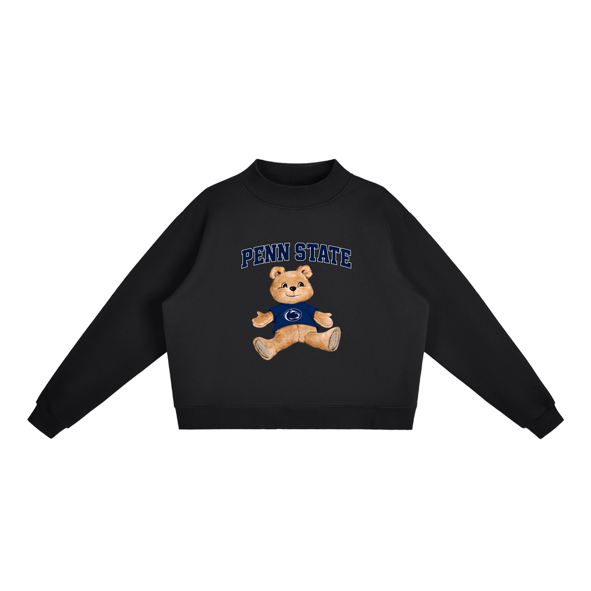 Penn State Mock-Neck Crew Sweatshirt
