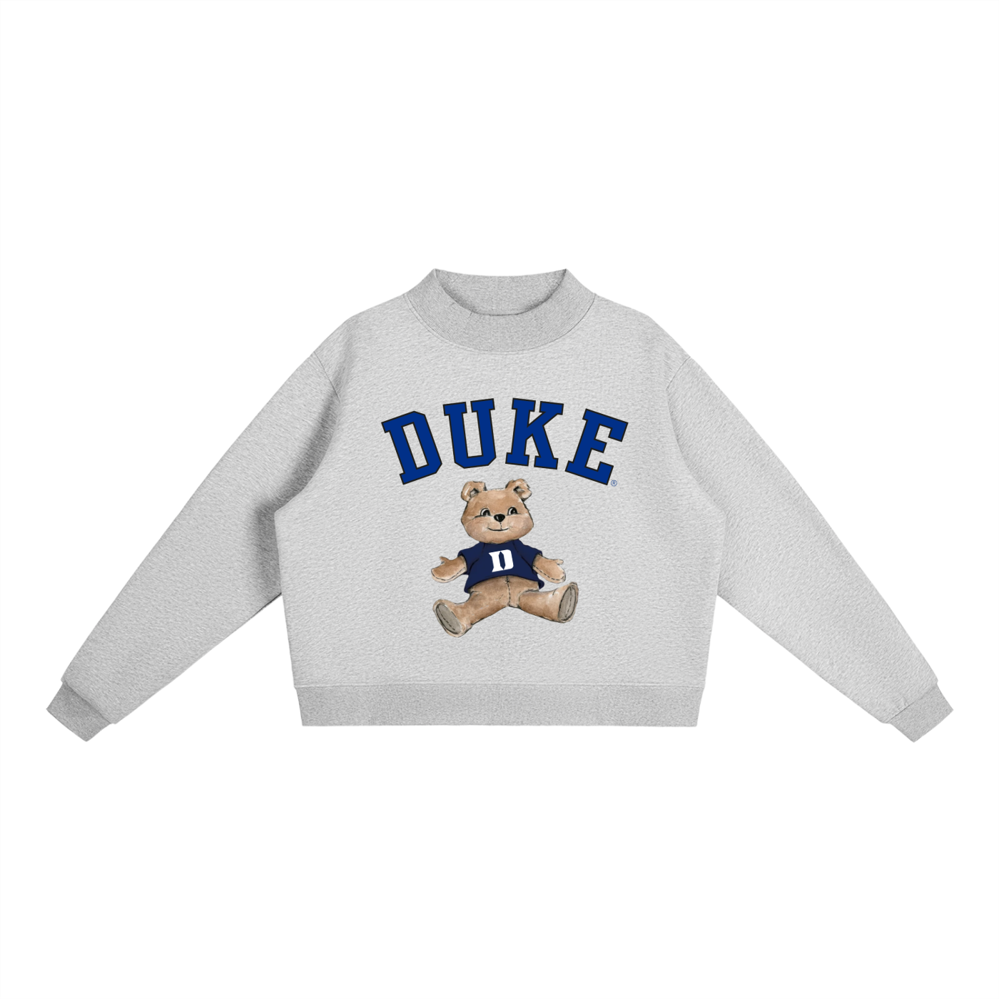 Duke Mock-Neck Crew Sweatshirt