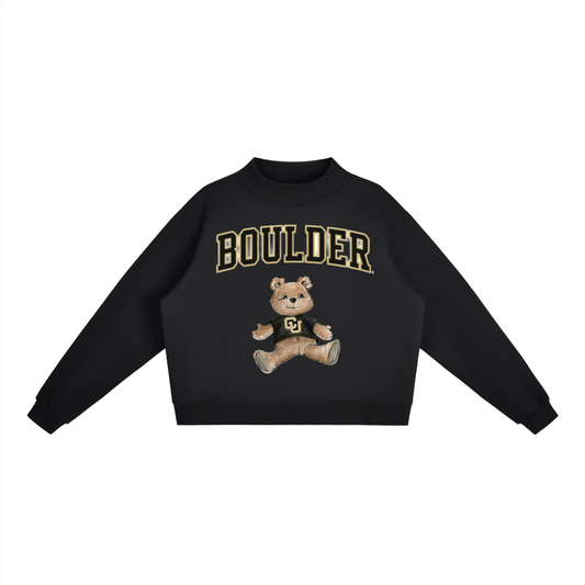 Colorado Boulder Mock-Neck Crew Sweatshirt